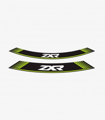 Green Kawasaki ZXR special rim tapes 9292V by Puig
