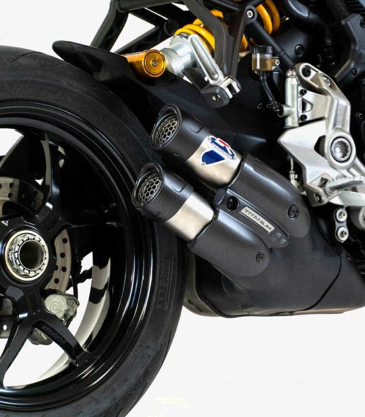 Termignoni Auspuff Doppelt Edelstahl für Ducati Panigale V4 R (21-24), Supersport 950 (21-24) D22608040ITC