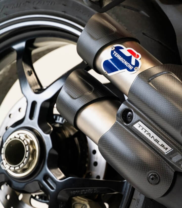Termignoni Auspuff Doppelt Edelstahl für Ducati Panigale V4 R (21-24), Supersport 950 (21-24) D22608040ITC