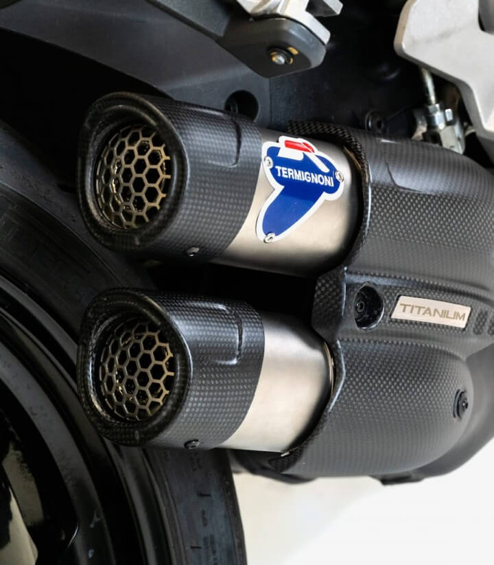 Termignoni Auspuff Doppelt Edelstahl für Ducati Panigale V4 R (21-24), Supersport 950 (21-24) D22608040ITC