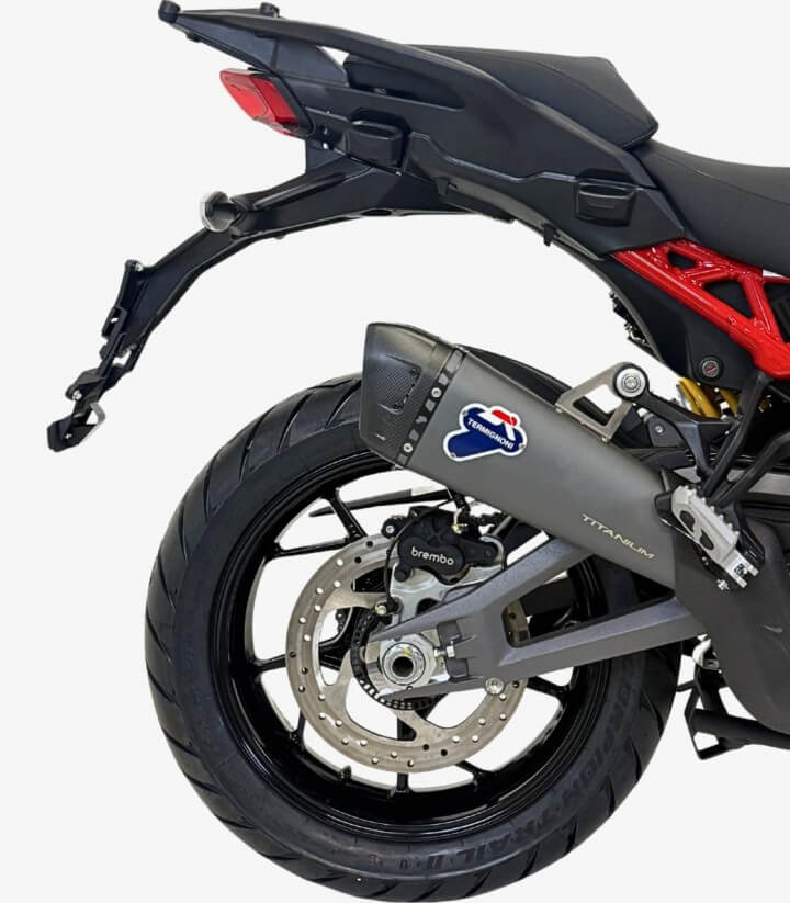 Termignoni Auspuff Stahl Grau Edelstahl für Ducati Multistrada V4 (25) D23308040IGC