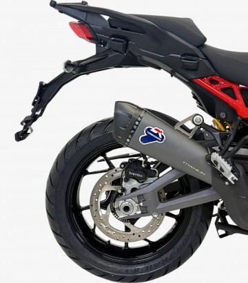 Termignoni Grey Steel Exhaust stainless steel for Ducati Multistrada V4 (25-25) D23308040IGC