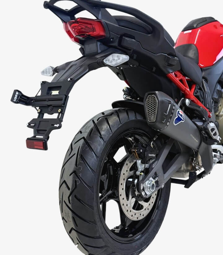 Termignoni Auspuff Stahl Grau Edelstahl für Ducati Multistrada V4 (25) D23308040IGC