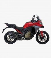 Termignoni Black Steel Exhaust stainless steel for Ducati Multistrada V4 (25-25) D23308040INC