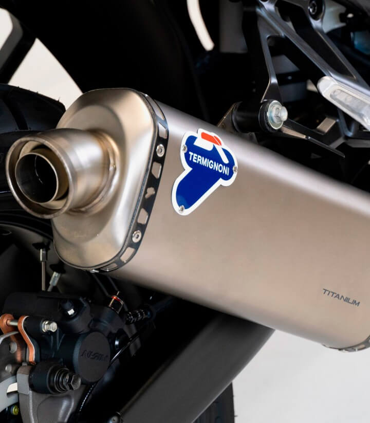 Escape Termignoni Acero Inox acero inoxidable para Honda XL 750 Transalp (23-25) H17908040ITI