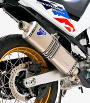 Termignoni Stainless Steel Exhaust stainless steel for Honda CRF 1100 L Africa Twin (24-25) H18108040ITI