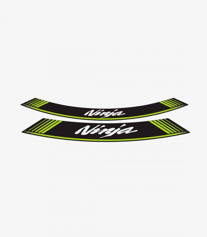 Tiras de llantas Kawasaki Ninja especiales de Puig color Verde