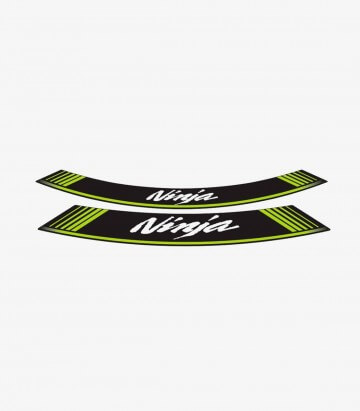 Spezielle Felgenrandaufkleber Kawasaki Ninja Puig 5528V Grün