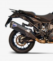 Termignoni Black Exhaust stainless steel for KTM 1290 Super Adventure S/R (17-20) KT1908040IBC