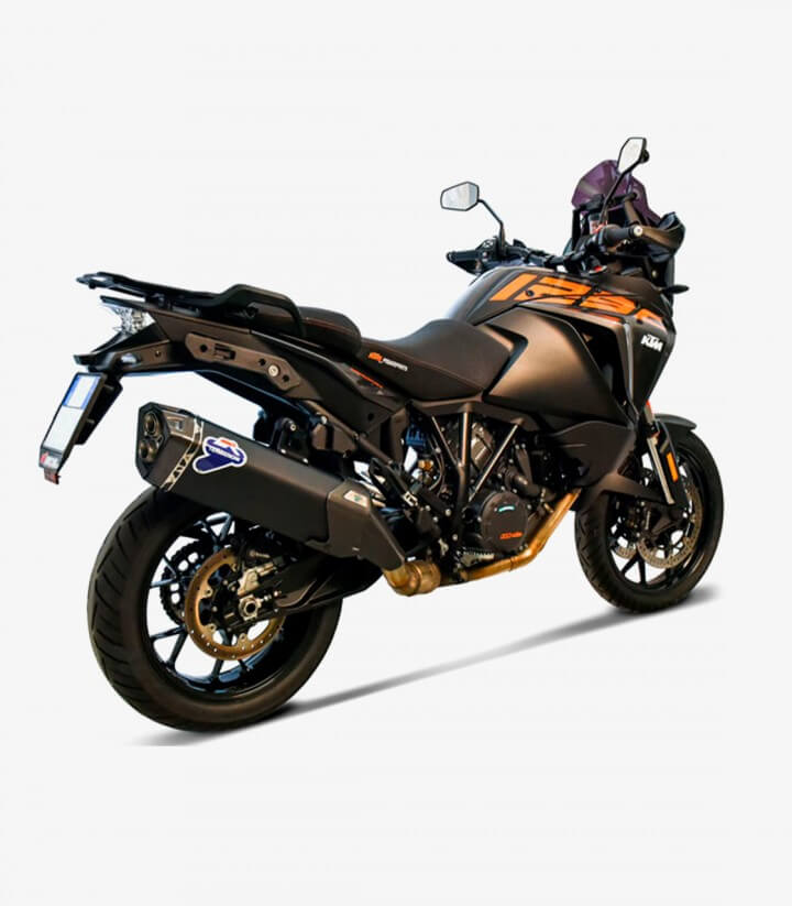 Escape Termignoni Negro acero inoxidable para KTM 1290 Super Adventure S/R (17-20) KT1908040IBC