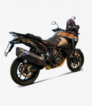 Termignoni Black Exhaust stainless steel for KTM 1290 Super Adventure S/R (17-20) KT1908040IBC