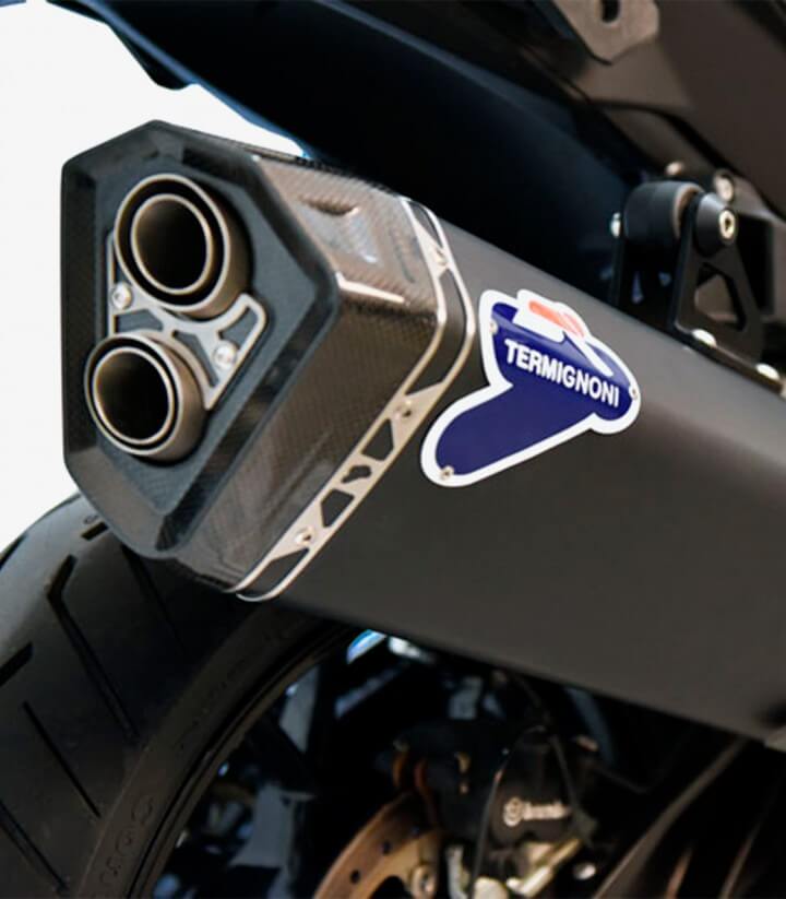 Escape Termignoni Negro acero inoxidable para KTM 1290 Super Adventure S/R (17-20) KT1908040IBC