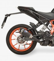 Termignoni Negro Exhaust stainless steel for KTM 125 Duke / RC, 390 Adventure / Duke / RC (20-23) KT2508000BBC