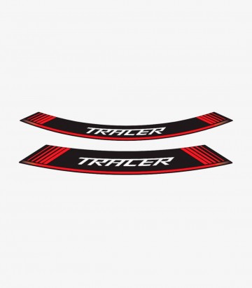 Tiras de llantas Yamaha Tracer especiales de Puig color Rojo