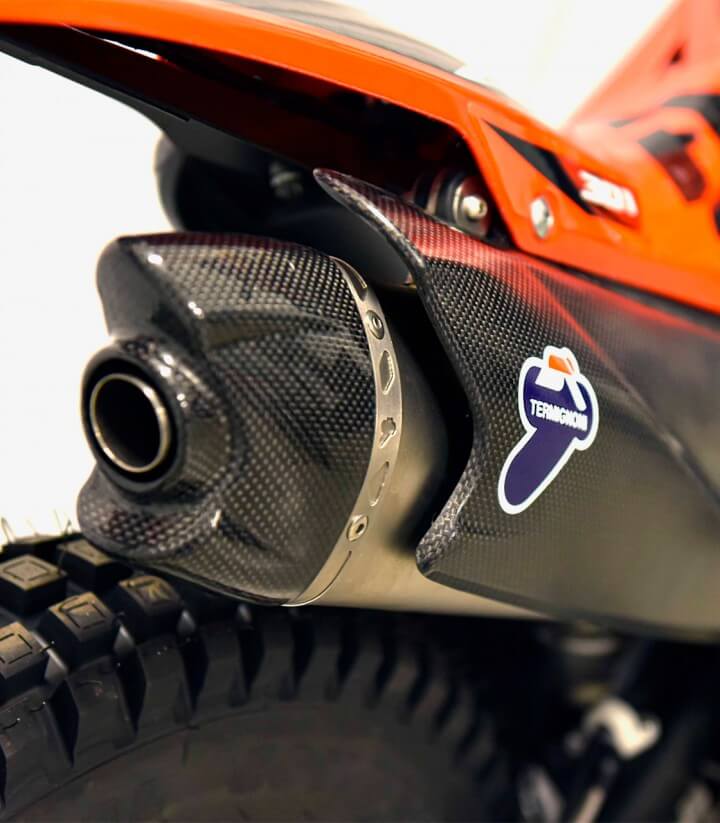 Escape Termignoni Oval titanio para Montesa Cota 300 RR / 4RIDE / 4RT 260 (13-21) M00709440TCC