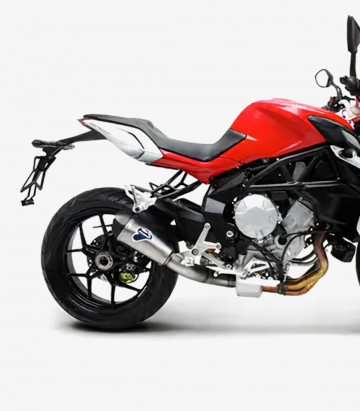 Termignoni Conical Exhaust stainless steel for Mv Agusta Brutale 675/800, Rivale 800 (12-20) MV09080TV
