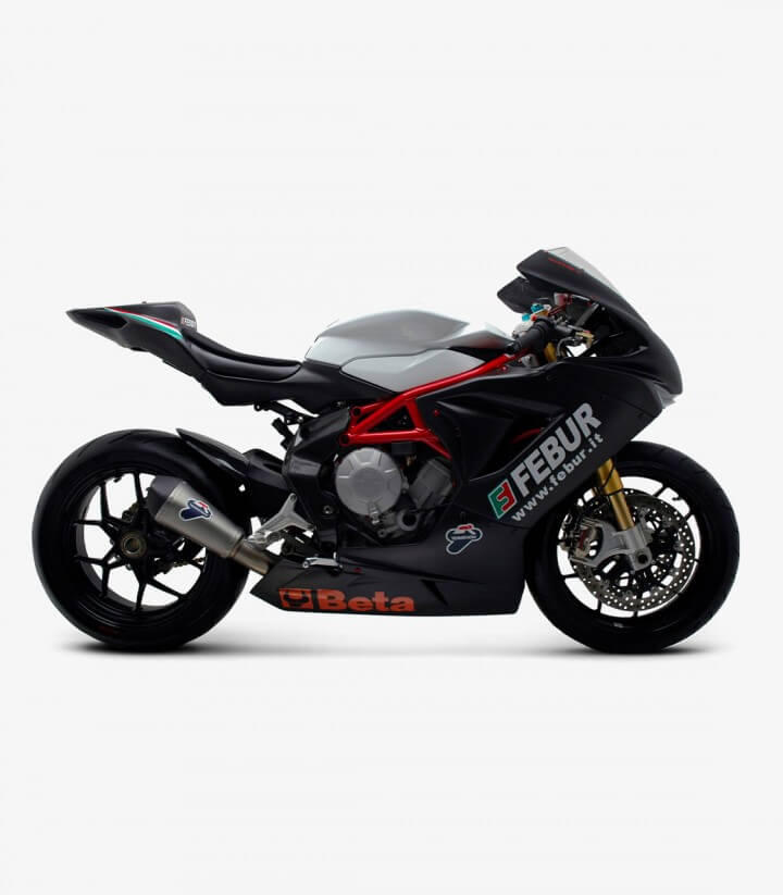 Termignoni Auspuff Conical Edelstahl für MV Agusta F3 675/800 (12-20) MV10080TV