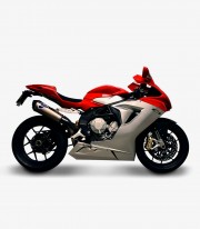 Escape Termignoni Relevance titanio para Mv Agusta F3 675 / 800 (12-20) MV1709440TTC