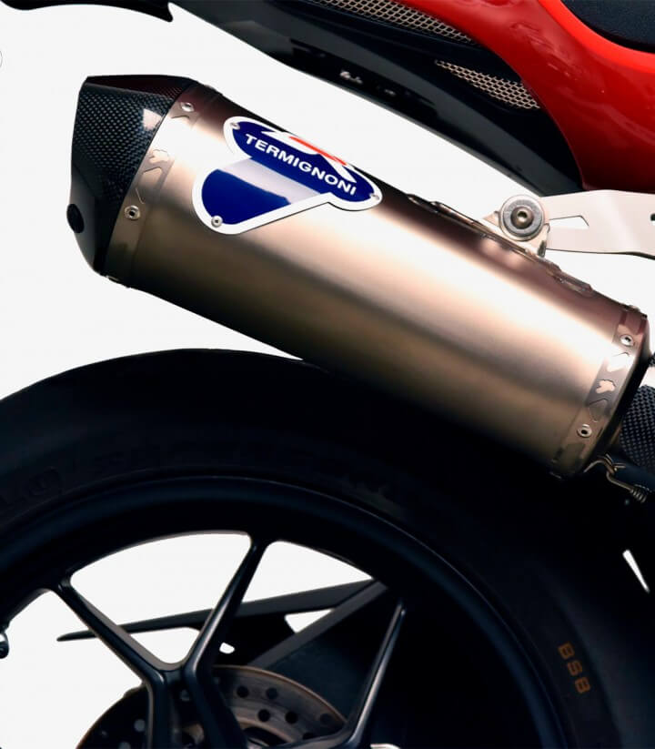 Escape Termignoni Relevance titanio para Mv Agusta F3 675 / 800 (12-20) MV1709440TTC