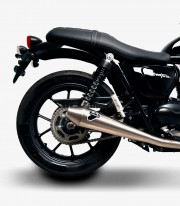 Termignoni Conical Exhaust stainless steel for Triumph Street Twin (16-21) T00909400SSX