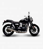 Termignoni Conical Exhaust stainless steel for Triumph Street Twin (16-21) T00909400SSX