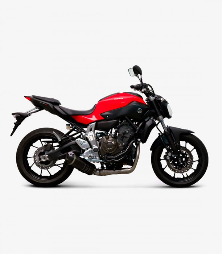 Termignoni Auspuff Relevance Edelstahl für Yamaha MT-07 (14-20), Tracer 7 (16-19), XSR 700 (14-20) Y104090CV
