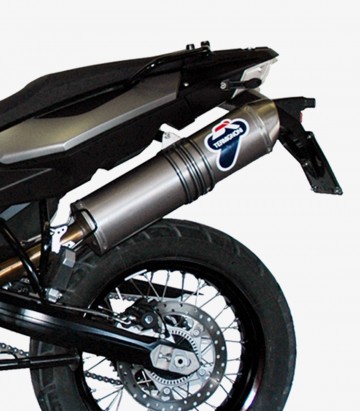 Termignoni Oval Exhaust stainless steel for BMW F 650/800 GS (09-16) BW01080INO