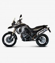 Termignoni Oval Exhaust stainless steel for BMW F 650/800 GS (09-16) BW01080INO