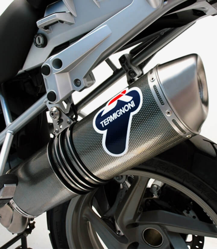 Escape Termignoni Oval acero inoxidable para BMW R 1200 GS (10-12) BW02080INO