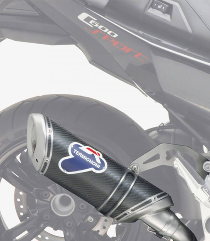 Escape Termignoni Relevance acero inoxidable para BMW C 600 Sport (12-15) BW11080CM