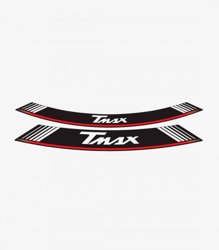 Tiras de llantas Yamaha TMAX especiales de Puig color Plata