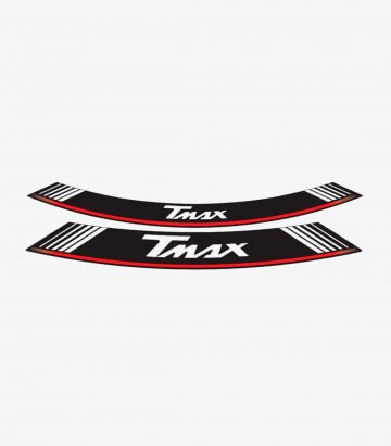 Silver Yamaha TMAX special rim tapes 5532P by Puig