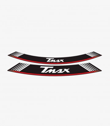 Tiras de llantas Yamaha TMAX especiales de Puig color Plata