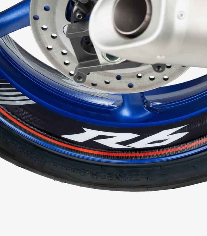 Tiras de llantas Yamaha R6 especiales de Puig color Plata