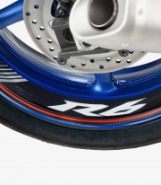 Yamaha R6 Yellow special rim tapes by Puig