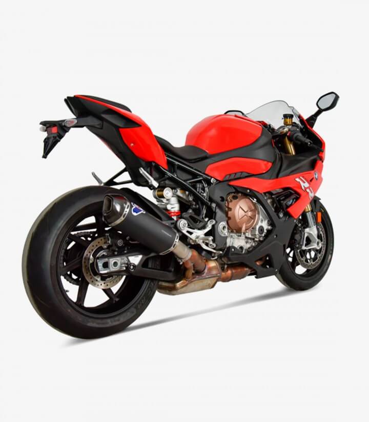 Escape Termignoni Negro acero inoxidable para BMW S 1000 R/RR (19-24) BW2408040ITC