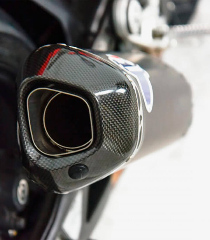Escape Termignoni Negro acero inoxidable para BMW S 1000 R/RR (19-24) BW2408040ITC