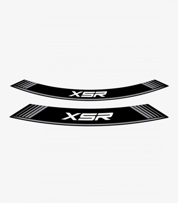 Tiras de llantas Yamaha XSR especiales de Puig color Plata
