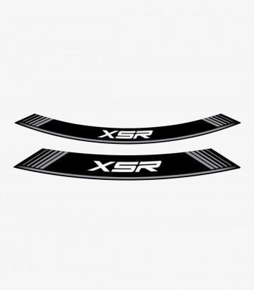 Silver Yamaha XSR special rim tapes 9985P by Puig