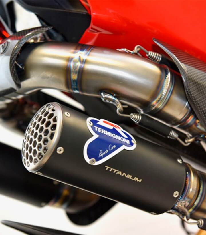 Escape Termignoni SBK titanio para Ducati Diavel / Streetfigher /  V4 / S (18-24) D20509400TTC