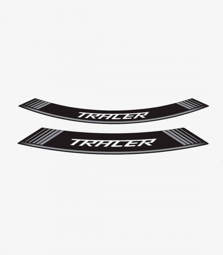 Spezielle Felgenrandaufkleber Yamaha Tracer Puig 9293P Silber