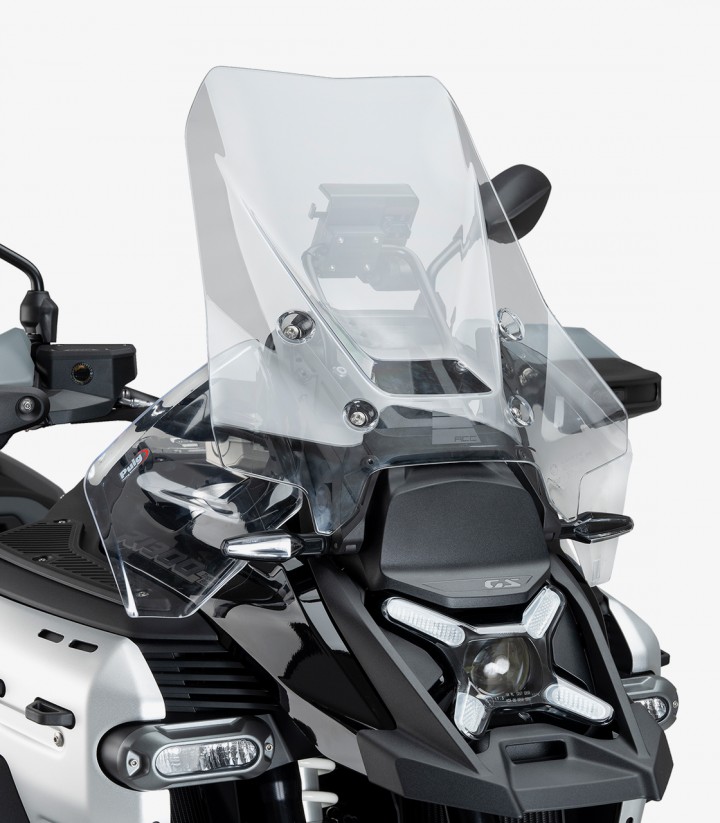 Puig Transparent Extended front deflectors 22317W for BMW R1300GS Adventure (24-25)