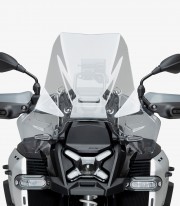 Puig Smoked Extended front deflectors 22317H for BMW R1300GS Adventure (24-25)