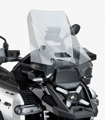 Puig Dark smoked Extended front deflectors 22317F for BMW R1300GS Adventure (24-25)
