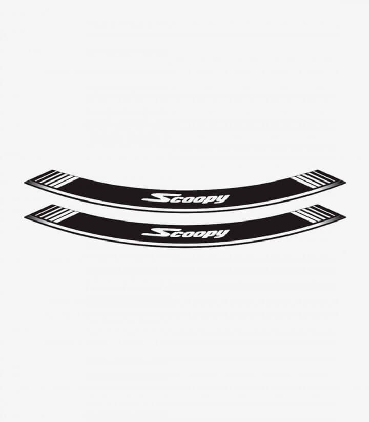 Tiras de llantas Honda Scoopy especiales de Puig color Plata