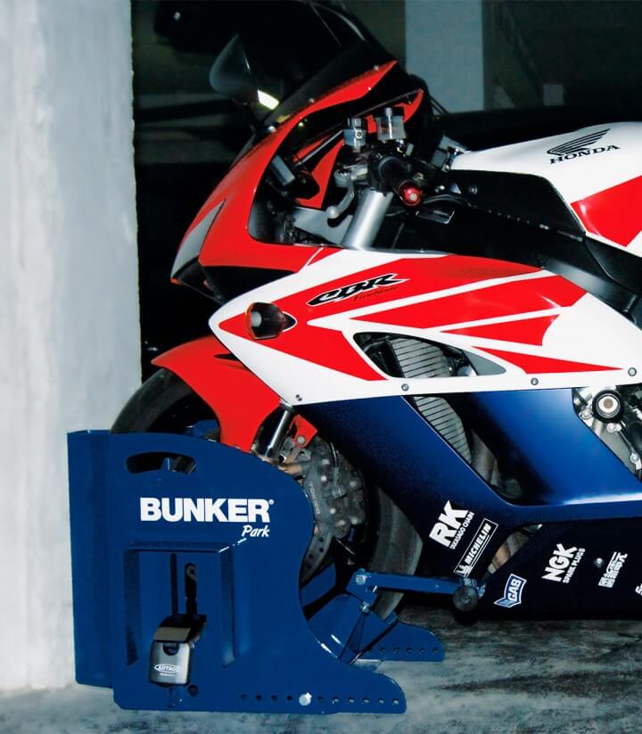 Parkschloss BUNKER Park Artago für Motorrad BP68M-D