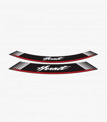 Tiras de llantas Honda Hornet especiales de Puig color Plata