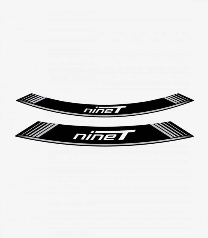 Tiras de llantas BMW nine T especiales de Puig color Plata