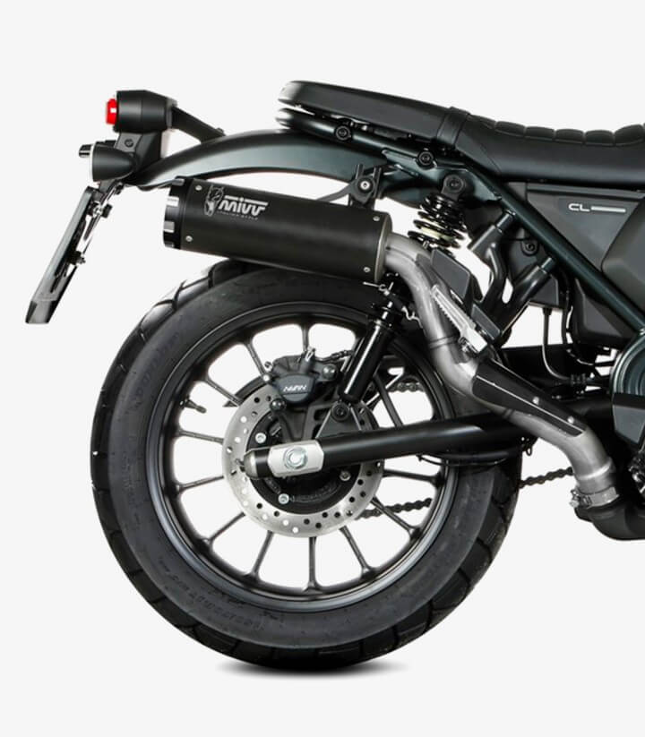Escape MIVV HR-1 Negro para Honda Scrambler CL 500 (23-25) H.090.LH1BA