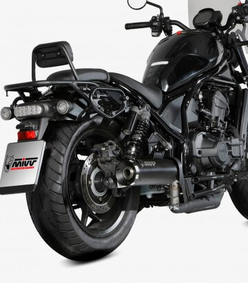 Escape MIVV HR-1 Negro para Honda CMX 1100 Rebel (22-25) H.092.LH1BA